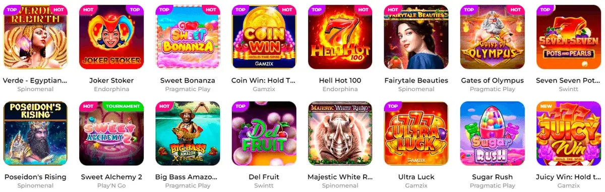 Verde Casino screenshot
